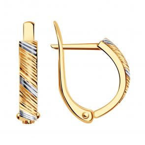 Золотые серьги МАГНАТ МА 011551 фото